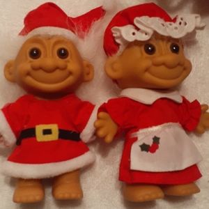 56.vintage Christmas trolls